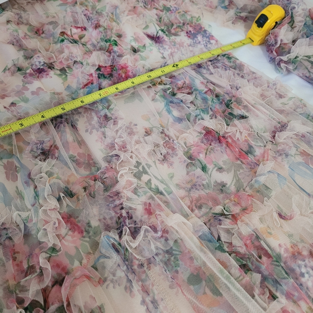 Floral Long Sleeve Maxi Dress - Picture 3 of 10